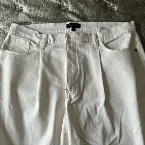 Banana Republic Wide Leg White Denim Pants - Picture 5 of 8